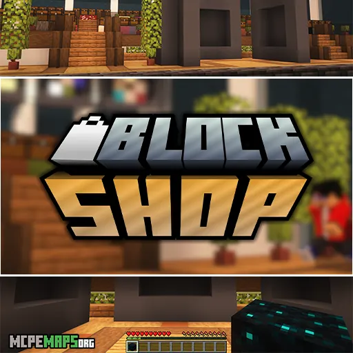 Block Shop For Minecraft PE Map