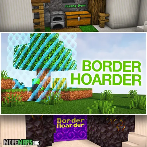 Border Hoarder For Minecraft PE Map