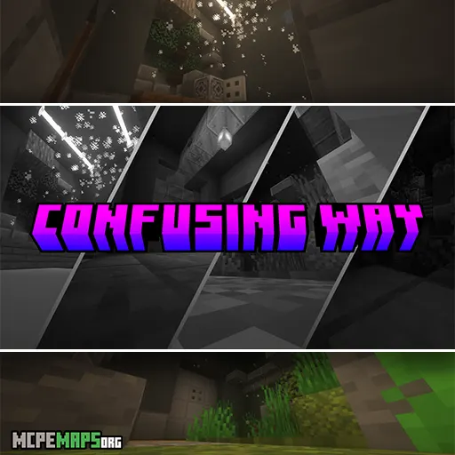 Confusing Way For Minecraft PE Map