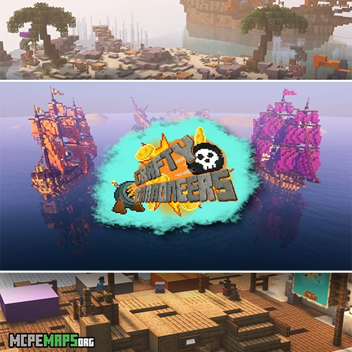 Crafty Cannoneers For Minecraft PE Map