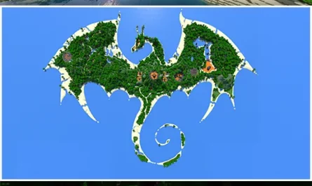 Dragon Island MCPE Map