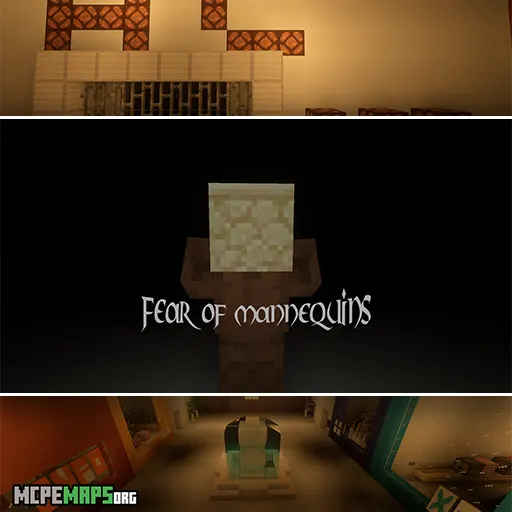 Fear of Mannequins For Minecraft PE Map