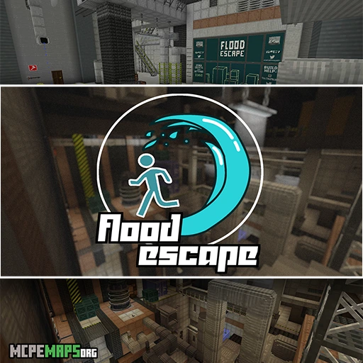 Flood Escape For Minecraft PE Map