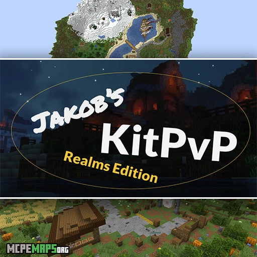 Jakob’s KitPvP – Realms Edition For Minecraft PE Map