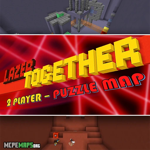Lazer Together For Minecraft PE Map