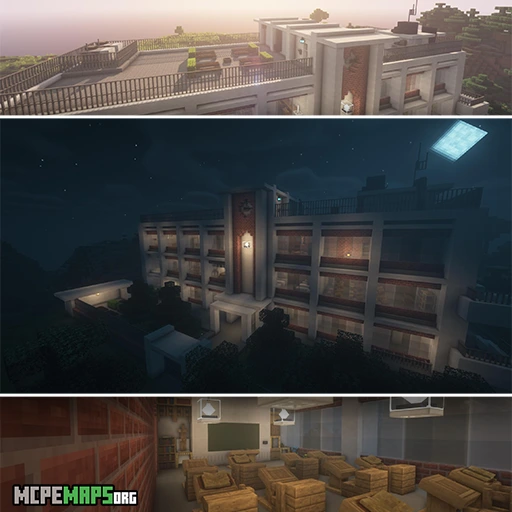 School Escape! For Minecraft PE Map