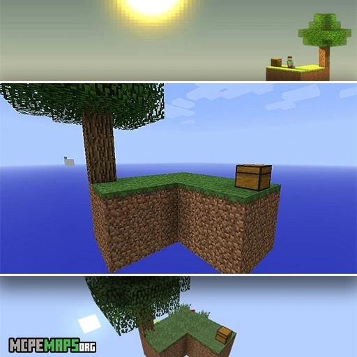 SkyBlock For Minecraft PE Map