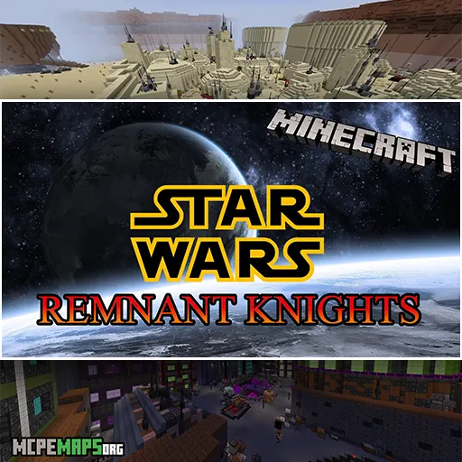 Star Wars: Remnant Knights For Minecraft PE Map