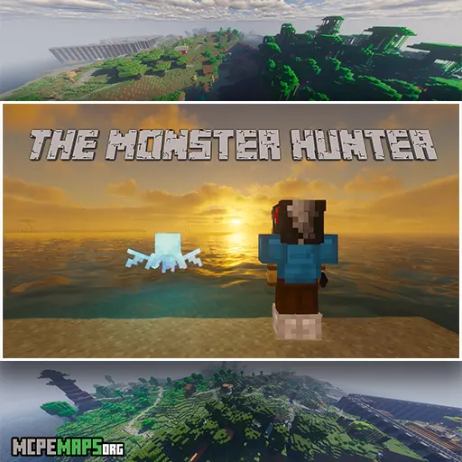 The Monster Hunter For Minecraft PE Map