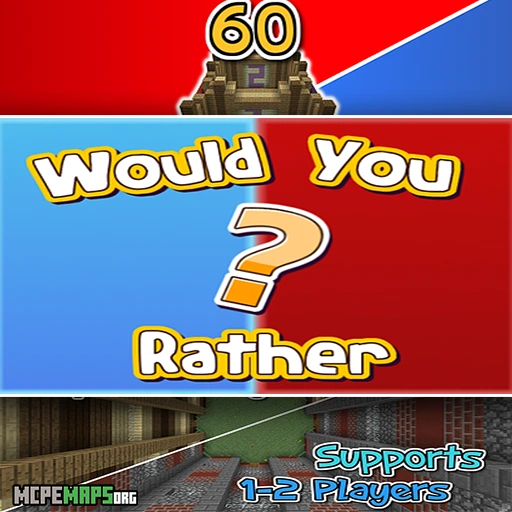 Would You Rather For Minecraft PE Map