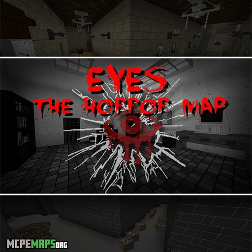 Eyes the Horror Map For Minecraft PE Map