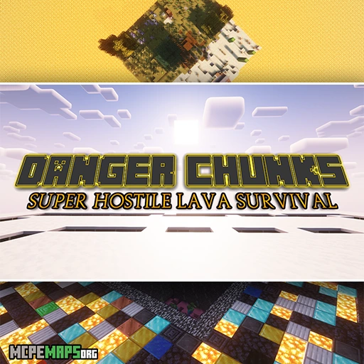 DANGER CHUNKS For Minecraft PE Map